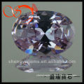 cystical purple oval shaped cubic zirconia stone in bulk(CZOV-4x6-0064)
